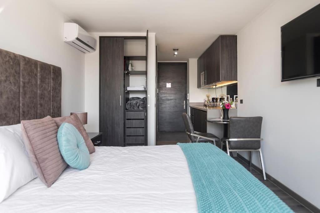 Hermoso Apartamento En El Casco Historico De Сантяго Екстериор снимка