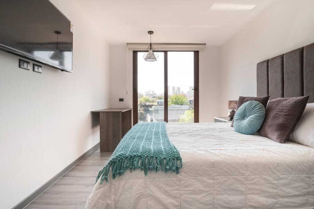 Hermoso Apartamento En El Casco Historico De Сантяго Екстериор снимка